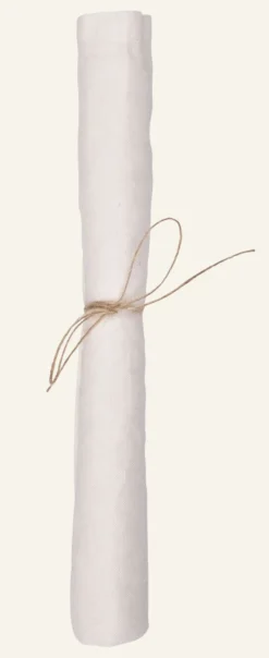 Best Linneservett  vit - 45x45 cm