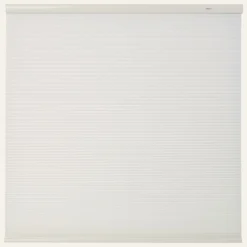 Online Ljusfiltrerande dubbel plisségardin vit - 90x160 cm