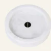 Outlet Ljushållare vit - ø10x2 cm