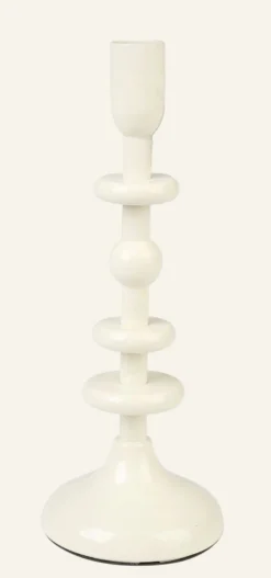 Clearance Ljusstake beige - 9x9x30,8 cm