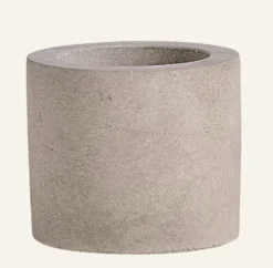 Online Ljusstake grå - ø7,2x6,8 cm