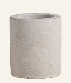 Online Ljusstake grå - ø7,2x6,8 cm