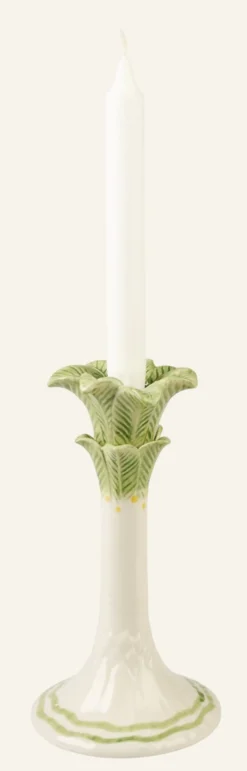 Clearance Ljusstake multi/grön - 11,5x11,5x22 cm