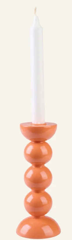 Best Ljusstake orange - 8x8x20 cm