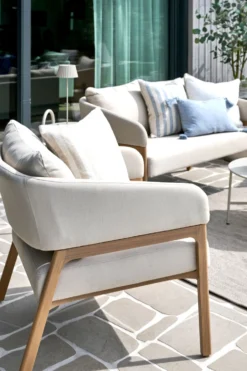 Best Forms & Objects Loungesoffa beige - 79x133,5x73 cm
