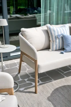 Best Forms & Objects Loungesoffa beige - 79x133,5x73 cm