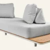 Sale Forms & Objects Loungesoffa offwhite - 96,5x253x31,5 cm