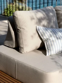 Sale Forms & Objects Loungesoffa offwhite - 96,5x253x31,5 cm