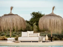 Sale Forms & Objects Loungesoffa offwhite - 96,5x253x31,5 cm