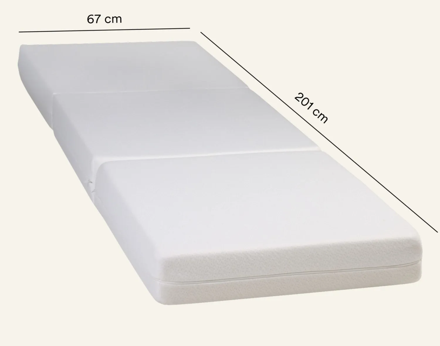 New Madrass beige - 67x67x41 cm