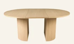 Discount Forms & Objects Matbord natur - ø127 cm