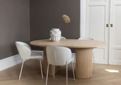 Discount Forms & Objects Matbord natur - ø127 cm