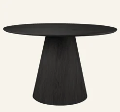 Best Forms & Objects Matbord svart - ø120 cm
