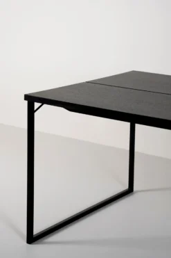 Forms & Objects Matbord svart - 100x200x75 cm
