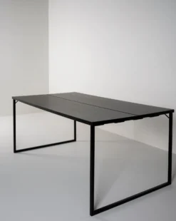 Forms & Objects Matbord svart - 100x200x75 cm