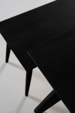 Forms & Objects Matbord svart - 100x200x75 cm