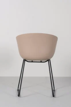 Hot Forms & Objects Matstol beige - 55x52x79 cm