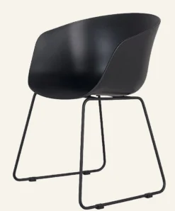 New Forms & Objects Matstol svart - 55x52x79 cm