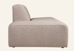 Outlet Modul öppen ände vänster beige - 134x93x73 cm