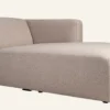 Discount Modul schäslong höger beige - 154x114x73 cm