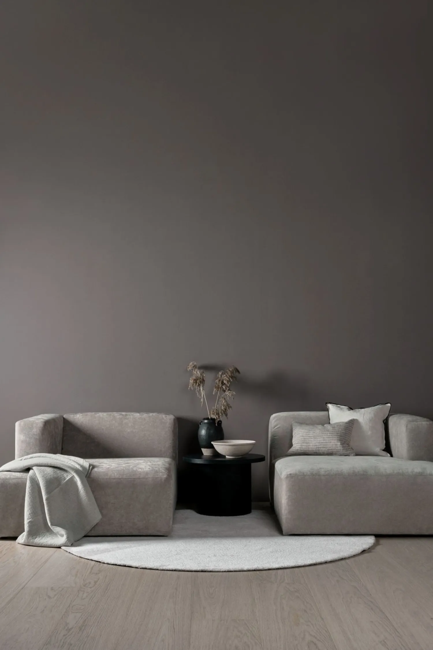 Sale Modul schäslong höger grå - 114x154x73 cm