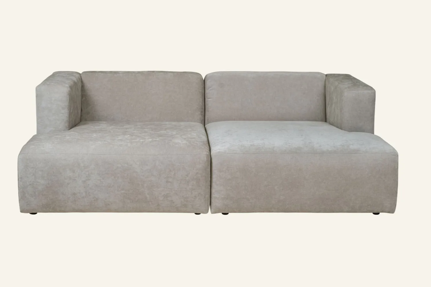 Sale Modul schäslong höger grå - 114x154x73 cm