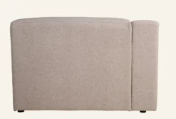 Best Modul 1,5-sits armstöd höger beige - 110x93x73 cm