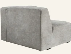 Modul 1,5-sits armstöd höger grå - 110x93x73 cm