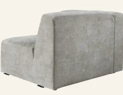 Outlet Forms & Objects Modul 1,5-sits med vänster armstöd grå - 110x93x73 cm