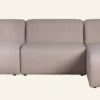 Clearance Modulsoffa 3 delar öppen ände vänster beige - 153x338x73 cm