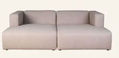 Sale Forms & Objects Modulsoffa 2 delar schäslong beige - 228x154x73 cm