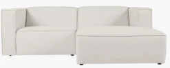Best Forms & Objects Modulsoffa 2 delar schäslong höger natur - 224x154x73 cm