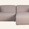Discount Modulsoffa 2 delar schäslong höger beige - 224x154x73 cm