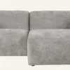 Hot Modulsoffa 2 delar schäslong höger grå - 224x154x73 cm