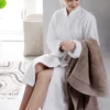 Best Hotel Selection Morgonrock vit - L/XL