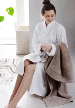 Best Hotel Selection Morgonrock vit - L/XL