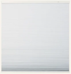New Mörkläggande dubbel plisségardin vit - 90x210 cm
