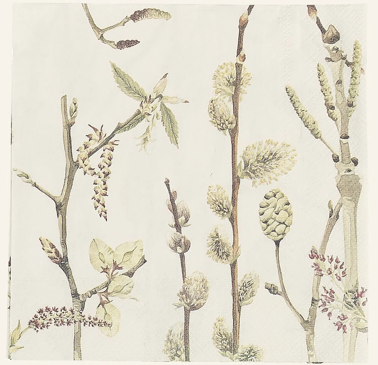 Clearance Pappersservetter gul - 33x33 cm