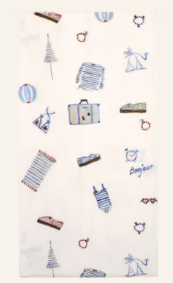 Discount Pappersservetter multi/blå - 33x42 cm