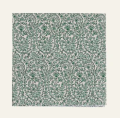 Clearance Pappersservetter multi/grön - 33x33 cm