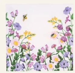 Sale Pappersservetter multi/vit - 33x33 cm