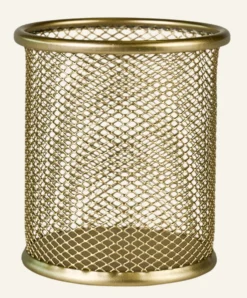 New Pennhållare guld - 10 cm