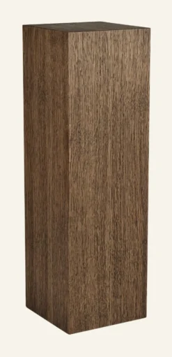 Clearance Forms & Objects Piedestal brun - 25x25x80 cm