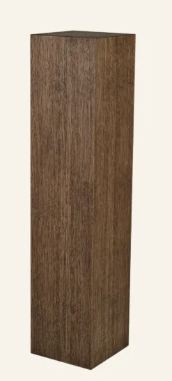 Clearance Forms & Objects Piedestal brun - 25x25x80 cm