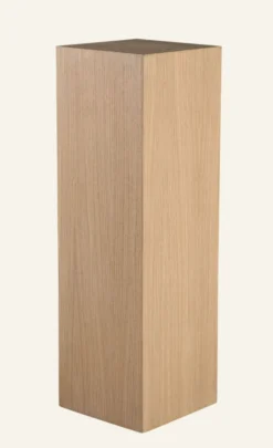 Clearance Forms & Objects Piedestal natur - 25x25x80 cm