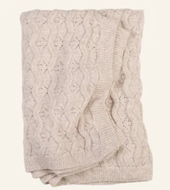 Outlet Pläd beige - 130x170 cm