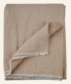 Discount Pläd beige - 130x170 cm