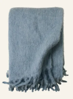 Discount Pläd blå - 130x170 cm
