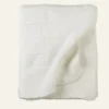 New Pläd vit - 130x170 cm