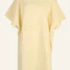 Online Poncho gul - 78x111 cm